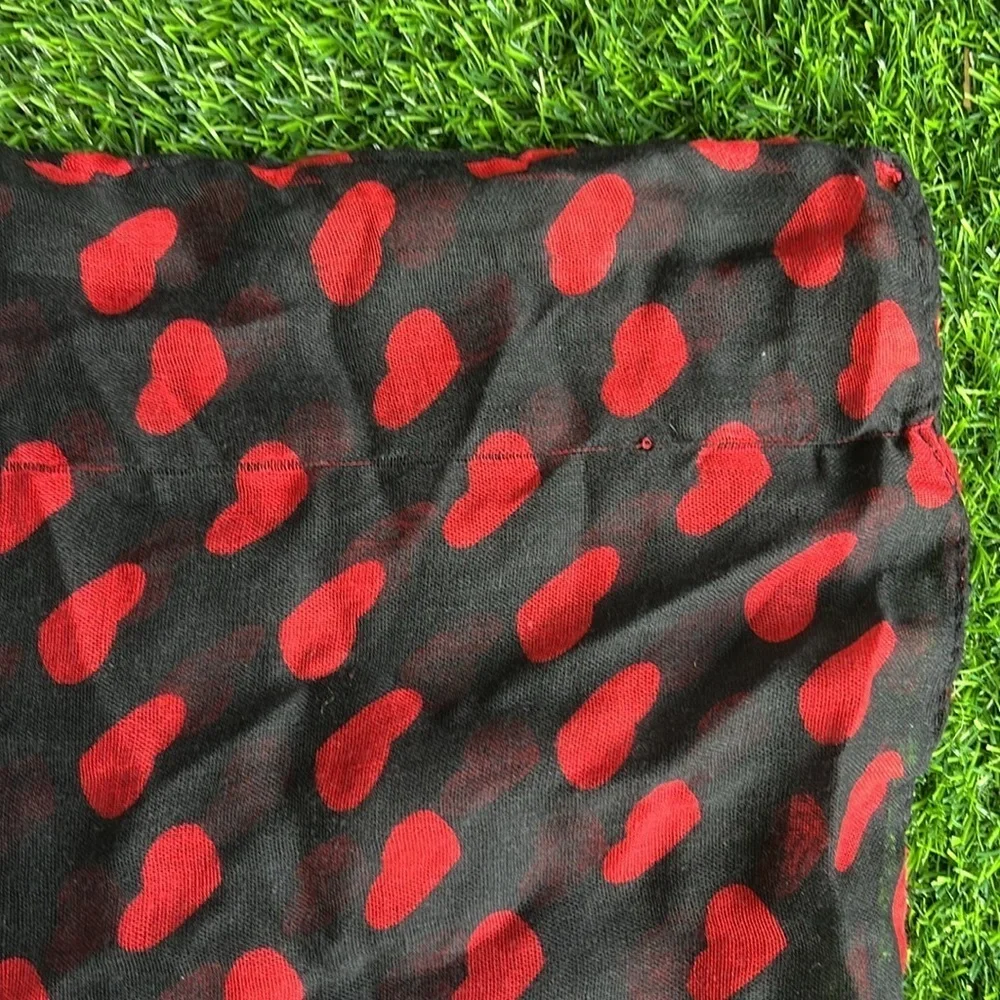 INFINITY SCARVES Heart & Anchor Print x2